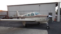 N1557D @ KRHV - Locally-based 1989 Beech B36TC Bonanza getting avionics work done at Reid Hillview Airport, San Jose, CA. - by Chris Leipelt