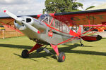 G-BTWL @ X5FB - Wag-Aero Sport Trainer at Fishburn Airfield, August 7th 2015. - by Malcolm Clarke