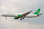 EZ-A014 @ EGLL - On short finals at LHR