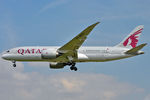 A7-BCC @ EGLL - On short finals at LHR