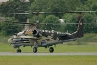 063 @ LFPB - Kamov Ka-52 Alligator, Take-off run rwy 31, Paris-Le Bourget (LFPB-LBG) Air Show 2013 - by Yves-Q
