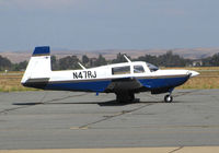 N47RJ @ KPRB - 1981 Mooney M20K visiting from Oregon @ Paso Robles Municipal Airport, CA - by Steve Nation
