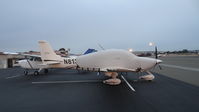 N8135V @ KRHV - MT Washington Group Inc (Boston, MA) 2003 Cirrus SR22 parked on the newly resurfaced Nice Air ramp at Reid Hillview Airport, San Jose, CA. - by Chris Leipelt