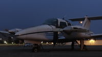N176BC @ KRHV - Locally-based 1979 Beech 76 Duchess parked at the south tie downs at Reid Hillview Airport, San Jose, CA. Hasn't moved since early 2000's. - by Chris Leipelt