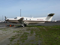 N774DK @ KPAO - Locally-based 1996 PC-12/45 in old color scheme @ Palo Alto Airport, CA - by Steve Nation