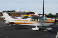 N5157N @ KPAO - 1980 Cessna 182Q visiting from Davis, CA @ Palo Alto Airport, CA - by Steve Nation