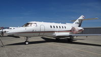 N74GW @ KWVI - 2005 Hawker 800XP on display at the 2015 Watsonville Fly In. - by Chris Leipelt