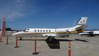 N958GC @ KWVI - 2002 Cessna 550 (Citation II) on display at the 2015 Watsonville Fly In. - by Chris Leipelt