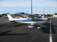 N9031U @ KPAO - Blue Sky Aero Club (Encinitas, CA) 1977 Cessna 182Q @ Palo Alto Airport, CA - by Steve Nation