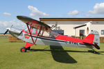 G-BTWL @ X5FB - Wag-Aero Sport Trainer, Fishburn Airfield, August 7th 2105. - by Malcolm Clarke