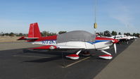 N172KT @ KRHV - California-based 2007 Vans RV-10 parked on transient parking at Reid Hillview Airport, San Jose, CA. - by Chris Leipelt