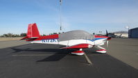 N172KT @ KRHV - California-based 2007 Vans RV-10 parked at transient parking at Reid Hillview Airport, San Jose, CA. - by Chris Leipelt