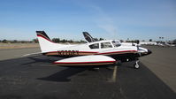N7702Y @ KRHV - Rodriguez Farms Inc. (Castroville, CA) 1965 Piper PA-30 parked on transient ramp at Reid Hillview Airport, San Jose, CA. - by Chris Leipelt