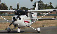 N2129C @ KRHV - Locally-based 2003 Cessna 172S taxing out for departure at Reid Hillview Airport, San Jose, CA. - by Chris Leipelt