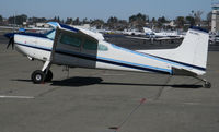 N63MG @ KCCR - 1980 Cessna A185F visiting from Southern California @ Buchanan Field, Concord, CA - by Steve Nation