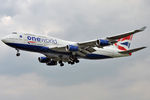 G-CIVL @ EGLL - On short finals at LHR