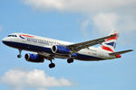 G-MIDT @ EGLL - On short finals at LHR