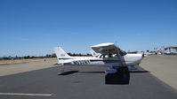 N5328Y @ KRHV - GA Holdings LLC (Moffet Field, CA) 2002 Cessna 172S parked on the transient ramp at Reid Hillview Airport, San Jose, CA. - by Chris Leipelt