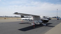 N382JN @ KRHV - Very nice California-based 1973 Cessna 172M parked on the transient ramp at Reid Hillview Airport, San Jose, CA. - by Chris Leipelt