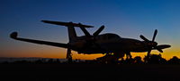 N72RT @ KRHV - Locally-based 2006 Piper Cheyenne IIII sitting on the Nice Air ramp at Reid Hillview Airport, San Jose, CA. Testing out a long exposure with my new camera :D - by Chris Leipelt