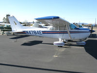 N4784E @ KWHP - Locally-Based 1978  Cessna 172M @ Whiteman Airport, Pacoima, CA - by Steve Nation