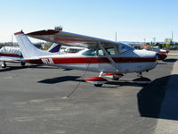 N61JR @ KWHP - Locally-Based 1964 Cessna 182G @ Whiteman Airport, Pacoima, CA - by Steve Nation