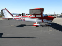 N2691U @ KWHP - Locally-Based 1963 Cessna 172D  Whiteman Airport, Pacoima, CA - by Steve Nation