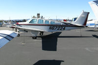 N67224 @ KWHP - 1983 Beech B36TC @ Whiteman Airport, Pacoima, CA - by Steve Nation
