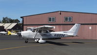N16894 @ KPAO - Locally-based 2007 Cessna 172S taxing out for departure at Palo Alto Airport, Palo Alto, CA. - by Chris Leipelt