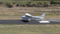 N784SP @ KPAO - Locally-based 2001 Cessna 172S rolling down runway 31 for departure at Palo Alto Airport, Palo Alto, CA. Photo taken from the control tower. - by Chris Leipelt
