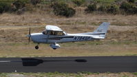N784SP @ KPAO - Locally-based 2001 Cessna 172S departing (with flaps) on runway 31 at Palo Alto Airport, Palo Alto, CA. Photo taken from the control tower. - by Chris Leipelt