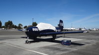 N666 @ KPAO - Highly modified 1958 Beechcraft A45 sitting at its tie down at Palo Alto Airport, Palo Alto, CA. This is the only N666 is the world, as supposedly the pilot nearly killed himself in this plane a few months ago, which a ironic because of 666! - by Chris Leipelt