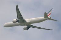 F-GSQC @ LFPG - Boeing 777-328 (ER), Take off Rwy 27L, Roissy Charles De Gaulle Airport (LFPG-CDG) - by Yves-Q