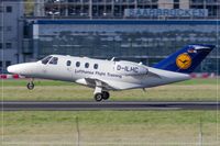 D-ILHC @ EDDR - Cessna 525 CitationJet CJ1 - by Jerzy Maciaszek