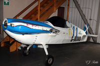 G-BOMB @ EGPT - Looking rather worse for wear at the back of a hangar at Perth EGPT. No wings, no engine. - by Clive Pattle