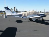 N9074Q @ KWHP - Locally-based 1970 Beech A36 with cockpit cover @ Whiteman Airport, Pacoima, CA - by Steve Nation