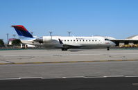 N426SW @ KBUR - Delta Connection by Sky West 2001 Bombardier CL-600-2B19 waiting for takeoff @ Bob Hope International Airport, Burbank, CA - by Steve Nation