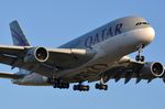 A7-APD @ EGLL - Qatar A338 arriving in a faint evening sun - by FerryPNL