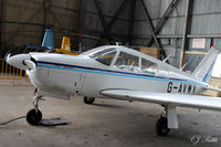G-AVWV @ EGPT - Hangared at Perth EGPT - by Clive Pattle