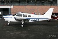 G-CGOS @ EGPT - Hangared at Perth EGPT c/n 28-42345 - by Clive Pattle