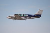 N4647M @ LAL - Beech 55 - by Florida Metal