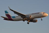 D-AIZT @ EGLL - Eurowings A320 in lLHR - by FerryPNL