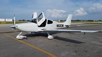 N513CM @ KFPR - At FBO Tiki Bar St. Lucie International Airport - by Doug McKay