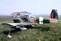 OO-HGC @ EBGB - Grumman American AA-1C Lynx [AA1C-0118] Grimbergen~OO 13/05/1979. From a slide. - by Ray Barber