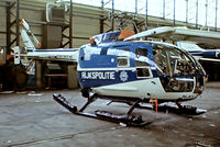 PH-RPR @ EHAM - Bolkow Bo.105CB [S-356] (Rijkspolitie) Amsterdam-Schiphol~PH 12/05/1979. From a slide.