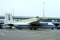 G-BFRK @ EHAM - Handley-Page HPR.7 Herald 209 [197] (Express Air Services) Amsterdam-Schiphol~PH 12/05/1979. From a slide.