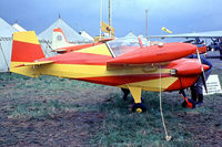 G-AXLH @ EGKB - Tipsy T.66 Nipper IIIA [S130] Biggin Hill~G 18/05/1969. From a slide. When taken this was unmarked. - by Ray Barber