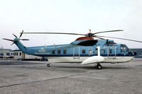 PH-NZK @ EHAM - PH-NZK   Sikorsky S-61N Sea King [61773] (KLM Helicopters) Amsterdam-Schiphol~PH 12/05/1979. From a slide. - by Ray Barber
