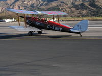 N675LF @ SZP - Locally-Based 1944 DH-82A Tiger Moth also carrying Brooklands Aero Club titles and G-ANDV registration taxiing @ Santa Paula Airport, CA - by Steve Nation