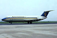G-ASJI @ EHAM - BAC 1-11 201AC [013] (British Caledonian) Amsterdam-Schiphol~PH 12/05/1979. From a slide. - by Ray Barber